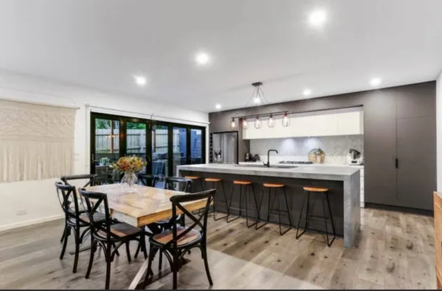 Living area renovation