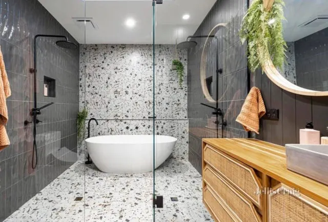 Renovated interior living space